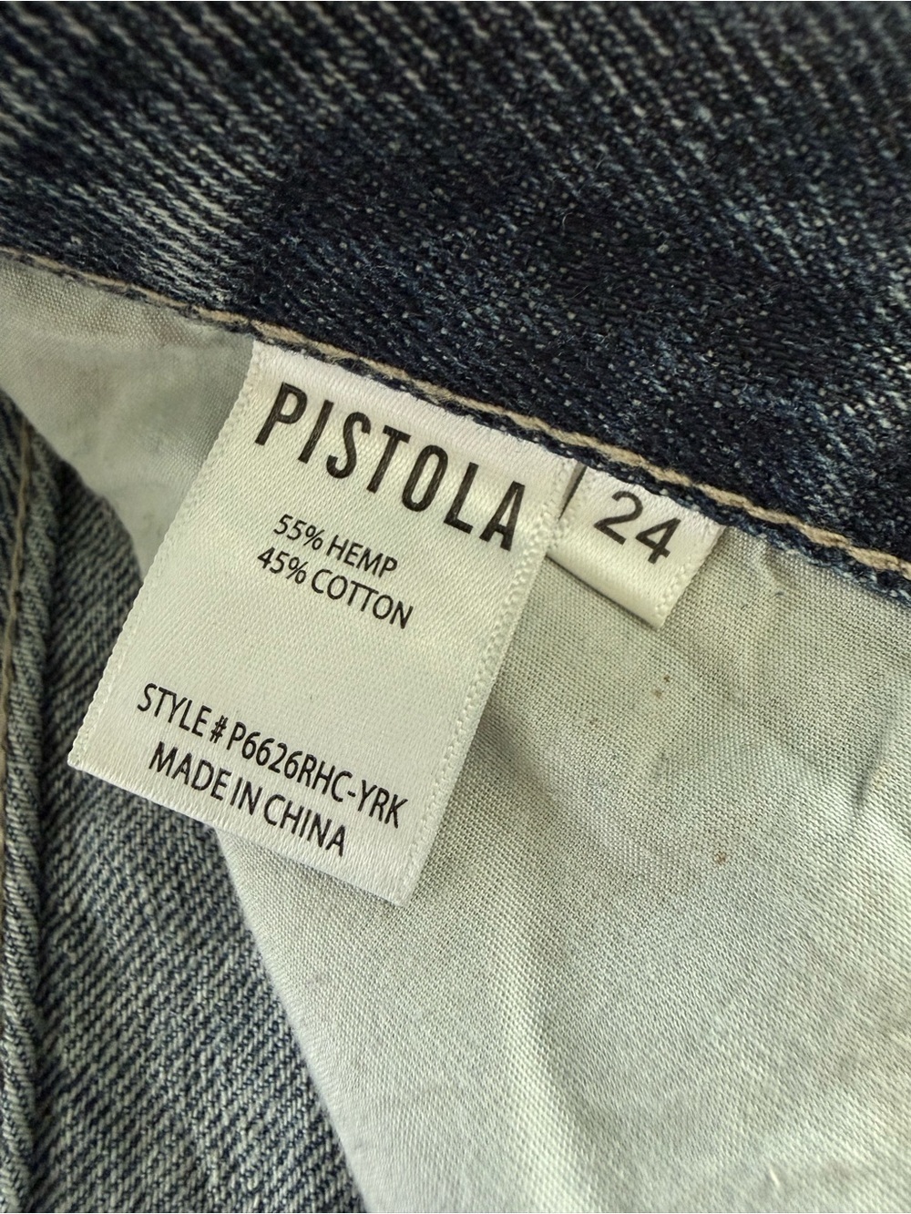Pistola High-Rise Distressed Jeans 24 - Picture 8 of 8